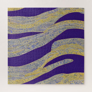 Abstract zeegezicht gebroken golven 13 legpuzzel