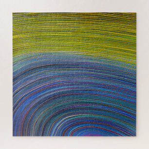 Abstract zeegezicht gebroken golven 34 legpuzzel