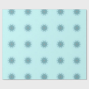 Abstract zeeschuim cadeaupapier
