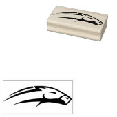 abstract zegel voor racepaarden rubberstempel (Gestempeld)