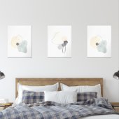 Abstract Zen Shapes Minimalist Wall Art Set (Slaapkamer)