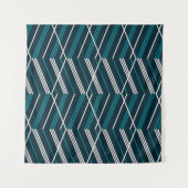 Abstract zigzag: elegant geometrisch. wandkleed (Voorkant (horizontaal))