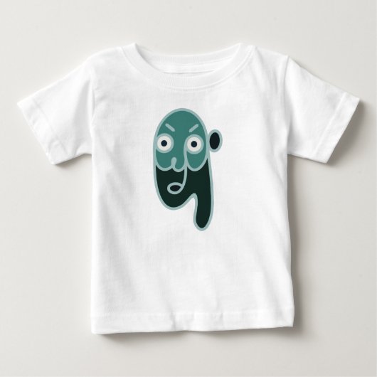Abstract Zombie Face (Voorkant)