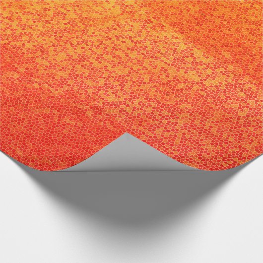 Abstract Zonsondergang Verpakkend Document Cadeaupapier (Hoek)