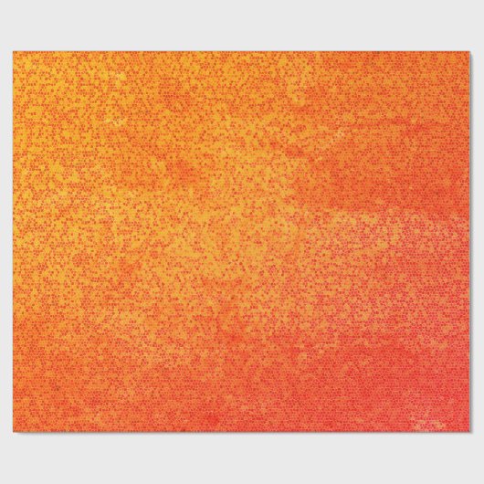 Abstract Zonsondergang Verpakkend Document Cadeaupapier (Vlak)