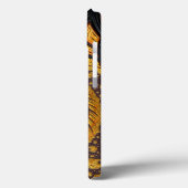 Abstract zwart-goudspiraal Case-Mate iPhone case (Achterkant / Links)
