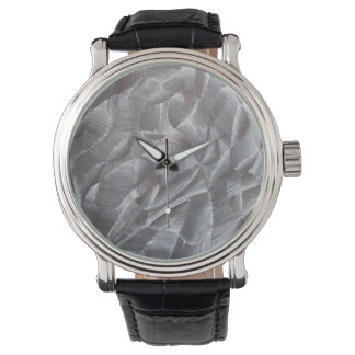 Abstract zwart-wit horloge