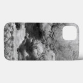 Abstract zwart-wit ijs Case-Mate iPhone case (Achterkant (horizontaal))