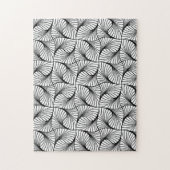 Abstract Zwart & Wit Legpuzzel (Verticaal)