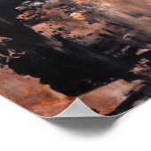 Abstract zwart-wit Poster (Hoek)