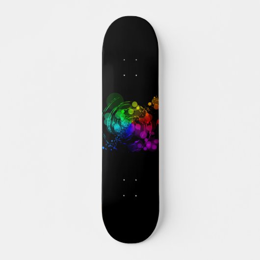 Abstract zwenkplank skateboard (Voorkant)