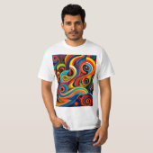 Abstracta Psychedelica 10 T-shirt (Voorkant volledig)