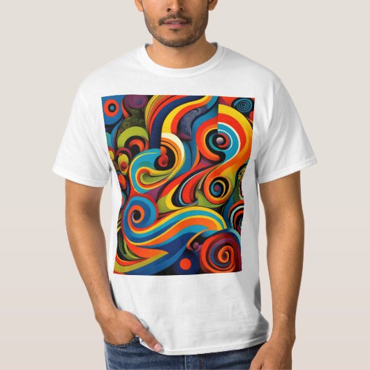 Abstracta Psychedelica 10 T-shirt (Voorkant)