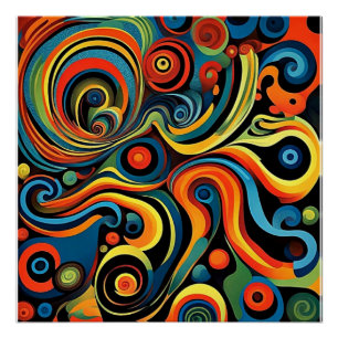 Abstracta Psychedelica 13 Perfect Poster