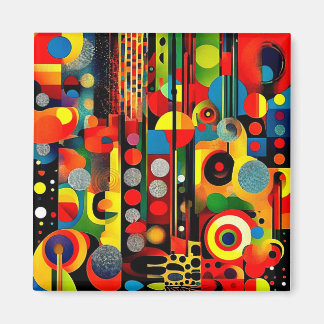 Abstracta Psychedelica 2 Magneet
