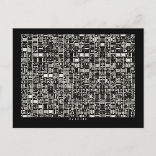 Abstractacus Briefkaart (Voorkant)