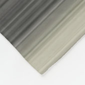 Abstracte #1: Blauwgroen en grijs Fleece Deken (Hoek)