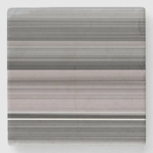 Abstracte #1: Grijs Stenen Onderzetter