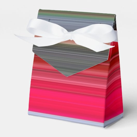 Abstracte #1: Rood en grijs Bedankdoosjes (Voorkant Zijde)