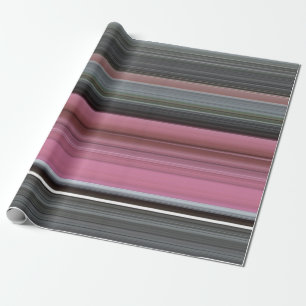 Abstracte #1: Roze en grijs Cadeaupapier