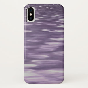 Abstracte #1: Ultra Violet Shimmer iPhone X Hoesje
