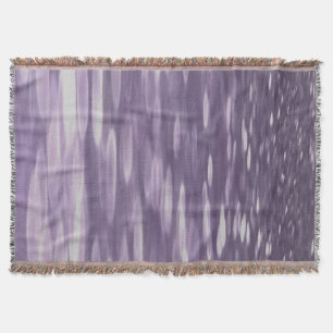 Abstracte #1: Ultra Violet Shimmer Deken