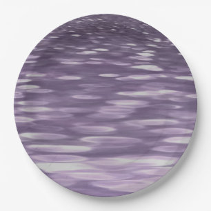 Abstracte #1: Ultra Violet Shimmer Papieren Bordje