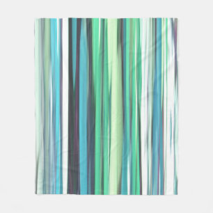 Abstracte #2: Aqua blue green blur Fleece Deken