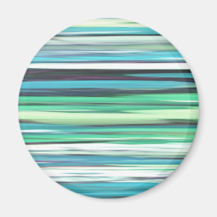 Abstracte #2: Aqua blue green blur Magneet