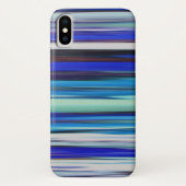 Abstracte #2: Blauwe vervaging Case-Mate iPhone Case (Achterkant)