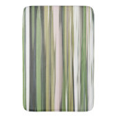 Abstracte #2: Olijfgroene blauwvis Badmat (Voorkant Verticaal)