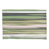 Abstracte #2: Olijfgroene blauwvis Kussensloop (Voorkant)