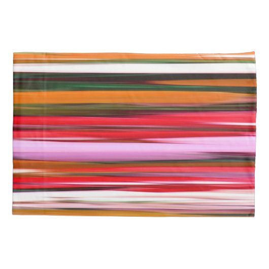 Abstracte #2: Oranje vervaging Kussensloop (Achterkant)