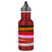 Abstracte #2: Oranje vervaging Waterfles (Links)