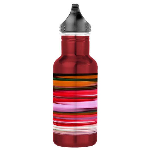 Abstracte #2: Oranje vervaging Waterfles (Rechts)