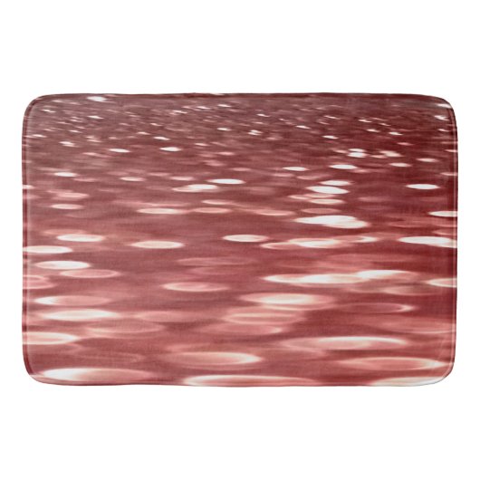Abstracte #2: Rode vervaging Badmat (Voorkant)