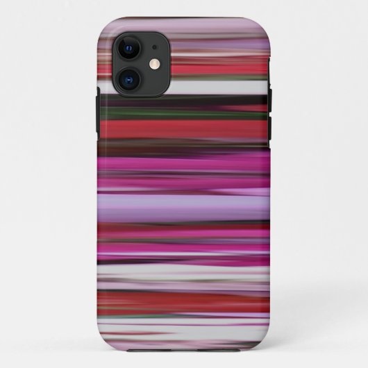 Abstracte #2: Rode vervaging Case-Mate iPhone Case (Achterkant)