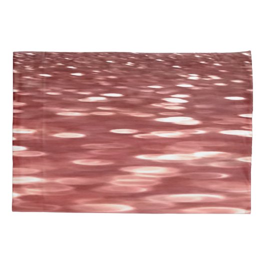 Abstracte #2: Rode vervaging Kussensloop (Achterkant)
