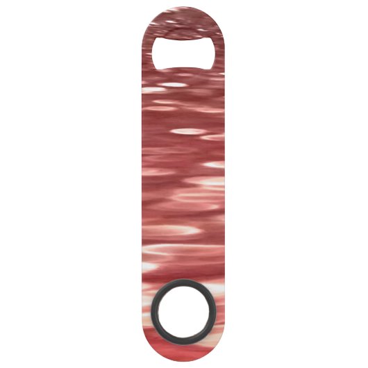 Abstracte #2: Rode vervaging Speed Flessenopener (Voorkant)