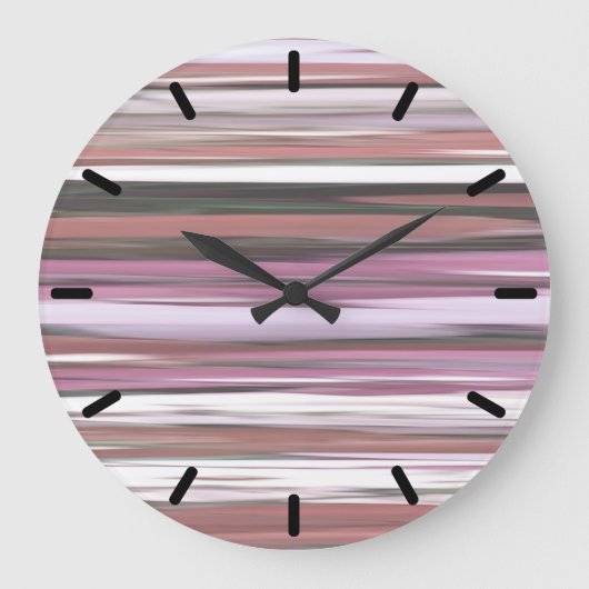 Abstracte #2: Roze vervaging Grote Klok (Voorkant)