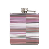 Abstracte #2: Roze vervaging Heupfles (Achterkant)