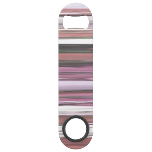 Abstracte #2: Roze vervaging Speed Flessenopener (Achterkant)
