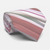 Abstracte #2: Roze vervaging Stropdas (Opgerold)