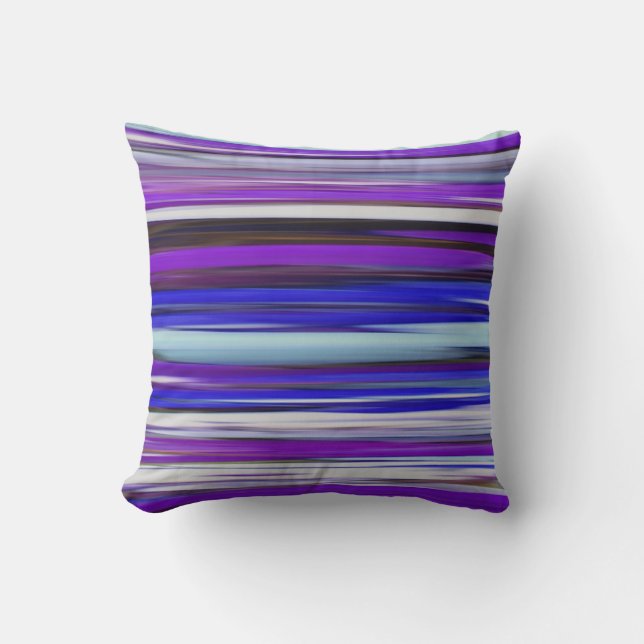 Abstracte #2: Ultravioletvervaging Kussen (Voorkant)