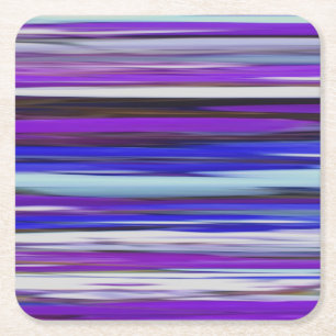 Abstracte #2: Ultravioletvervaging Vierkante Kartonnen Onderzetter