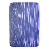 Abstracte #3: Blauwe shimmer Badmat (Voorkant Verticaal)