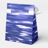 Abstracte #3: Blauwe shimmer Bedankdoosjes (Achterkant)