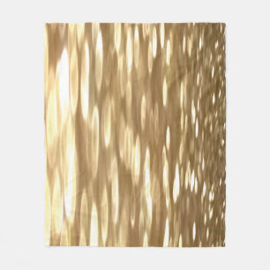 Abstracte #3: Goudsher Fleece Deken