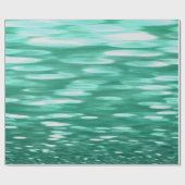 Abstracte #3: Groene Shimmer Cadeaupapier (Vlak)