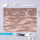 Abstracte #3: Koper Roos Gold-immer Tissuepapier (Craft)